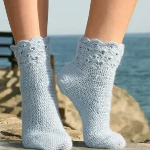 120-36 Seaside Socks by DROPS Design Nyhet